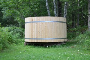 Härlig badtunna